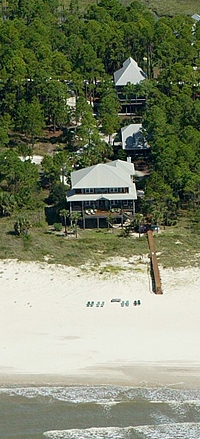 Turtle Beach is the less crowded of the Siesta Key, Florida Beaches.